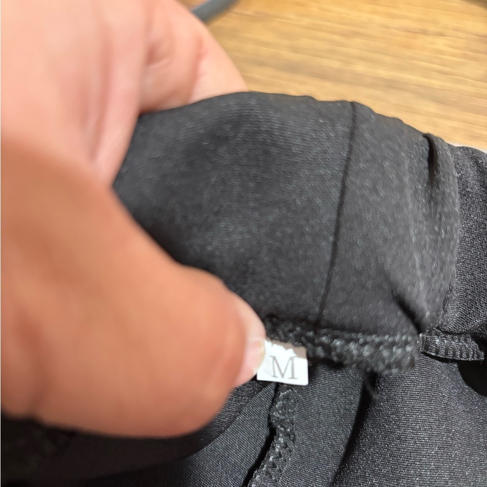 Men's Classic Black‎ Joggers Size medium - Picture 3 of 3